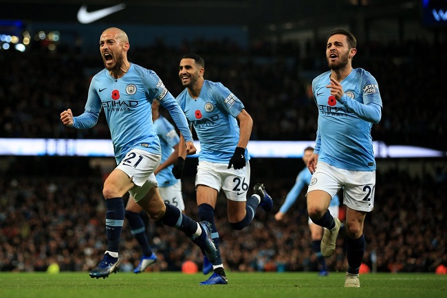 Man City whip United in derby