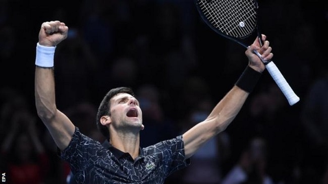 Dominant Djokovic beats Isner in London
