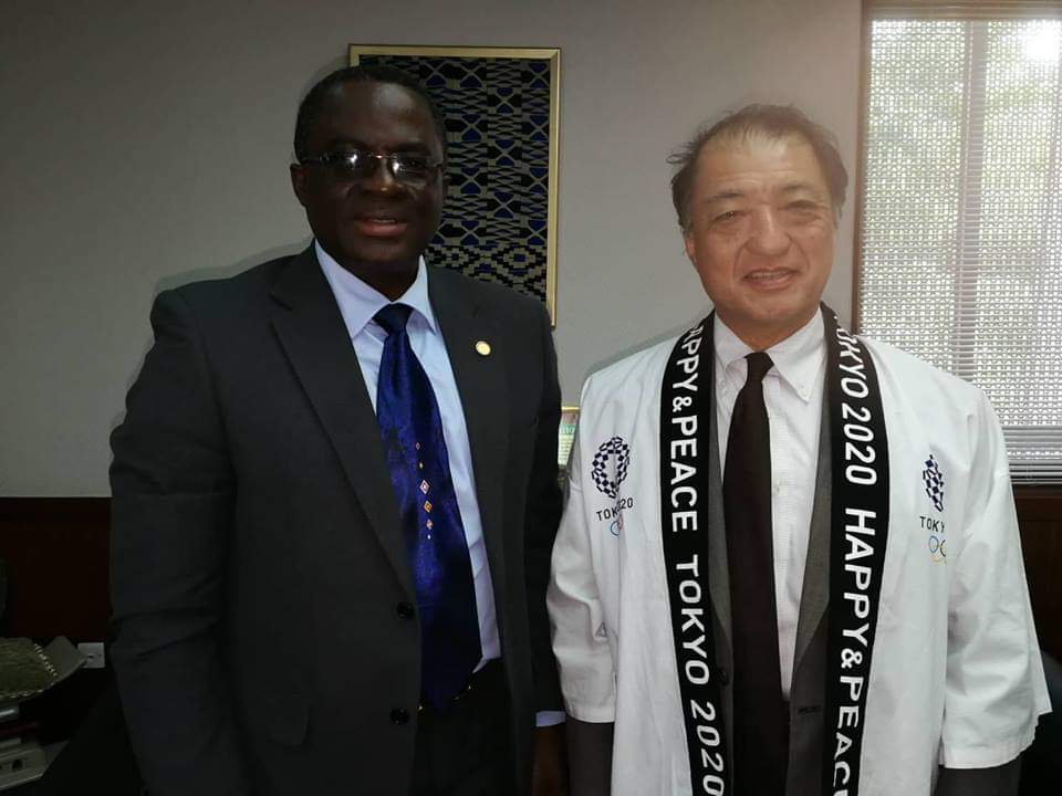 GOC boss meets the Japanese Ambassador to Ghana