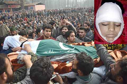 Funeral of Kulgam girl held in her school yard