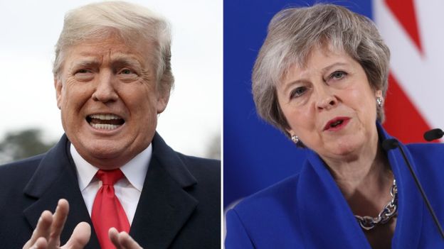 Brexit: Trump says May's Brexit plan could hurt UK-US trade deal