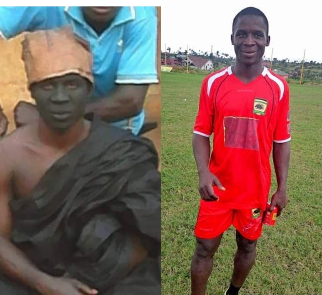 PHOTOS: Meet Asante Kotoko midfielder who happens to be a local chief