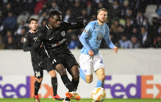 Joseph Paintsil nets Europa League debut goal in KRC Genk draw