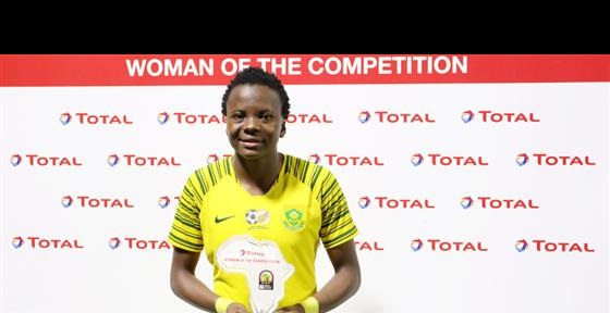 AWCON 2018: Thembi Kgatlana crowned Player of the Tournament