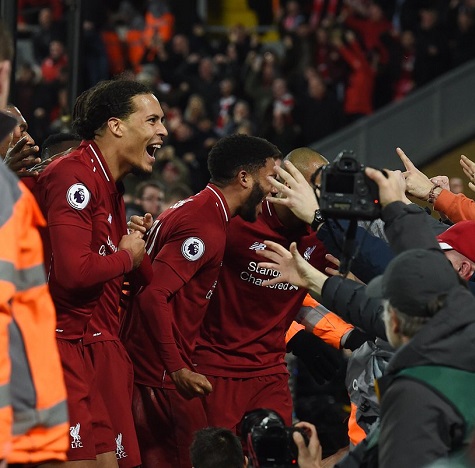 Origi stuns Everton with last-minute  Liverpool winner