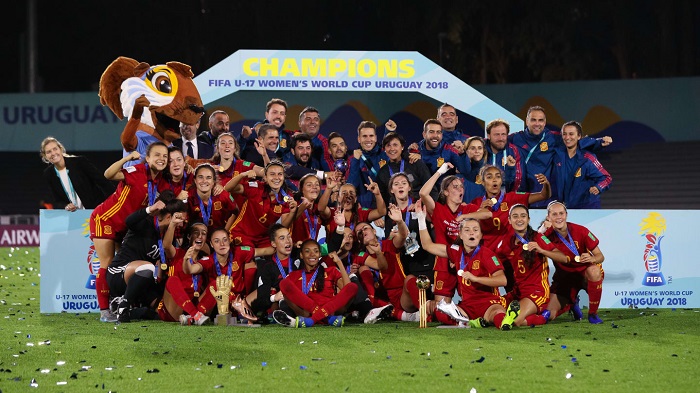 Pina-inspired Spain win maiden U-17 Women's World Cup title 