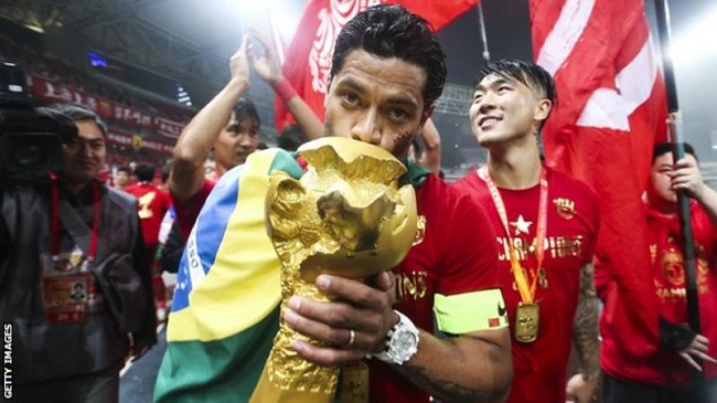 Oscar and Hulk win Chinese Super League with Shanghai SIPG