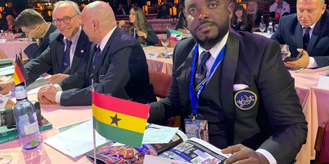 GBFA President attends IFBB conference in Spain