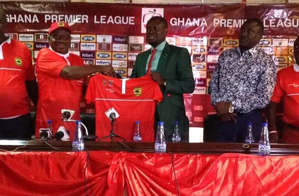 C.K Akonnor officially unveiled by Kotoko