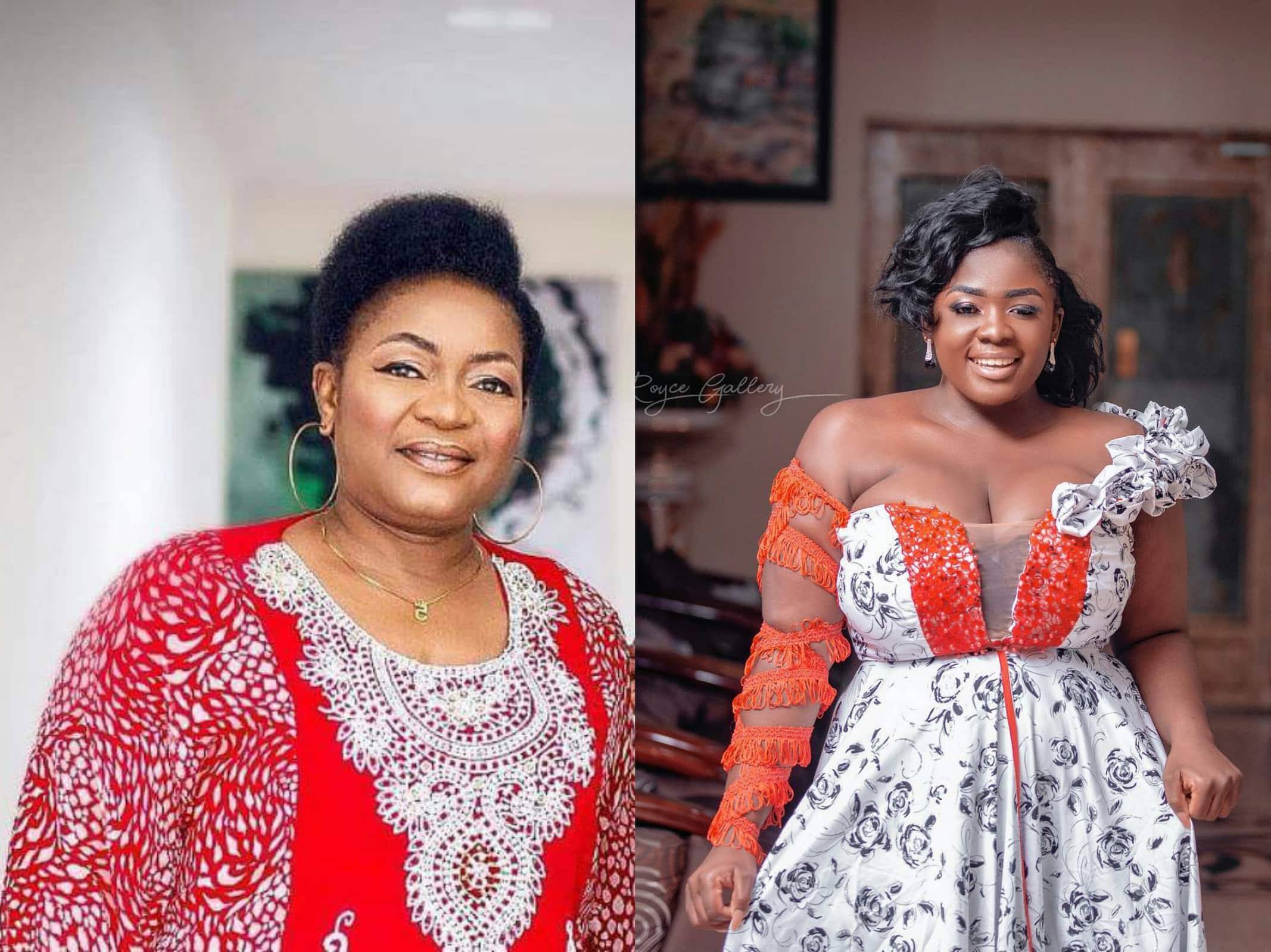 Actress Tracy Boakye sends a sweet reply to Christina Awuni 