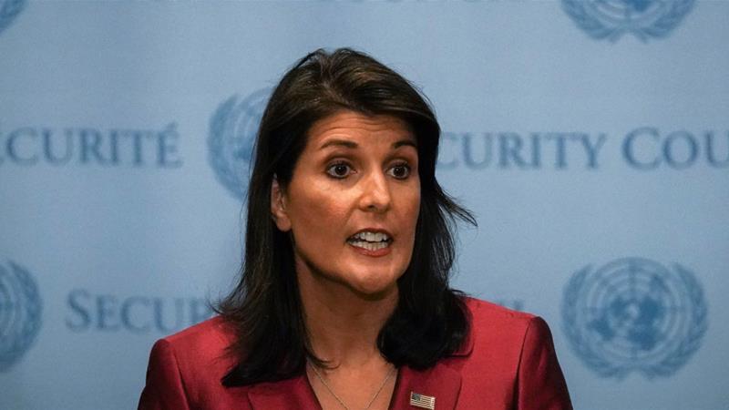 U.S. Ambassador to United Nations Nikki Haley resigns