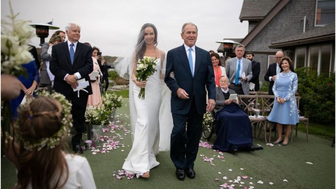 George W. Bush's daughter ties the knot secretly 