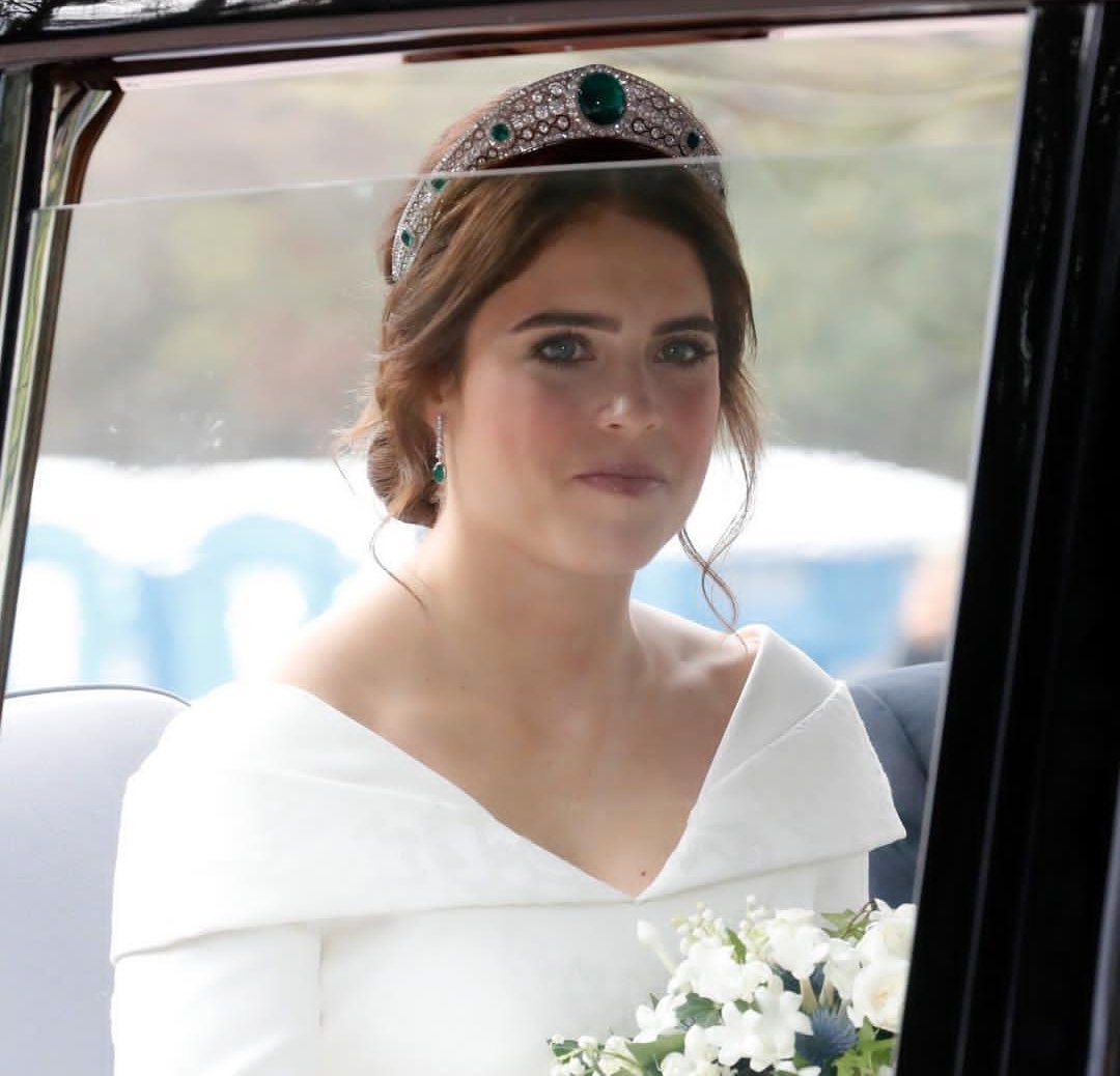 Princess Eugenie makes bold statement with wedding dress revealing scars