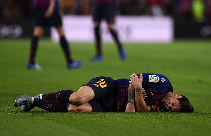 Messi to miss El-Clasico after injury in Barca win