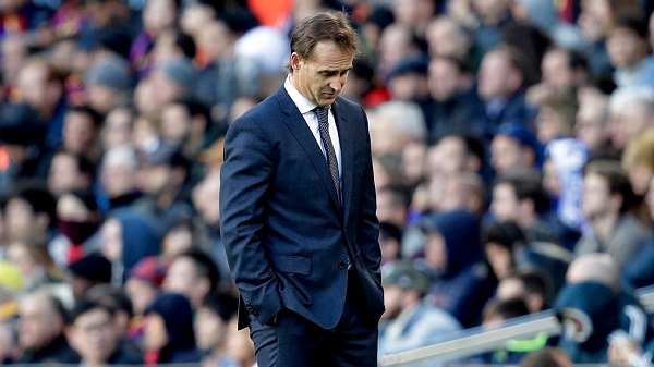 Real Madrid sack head coach Julen Lopetegui