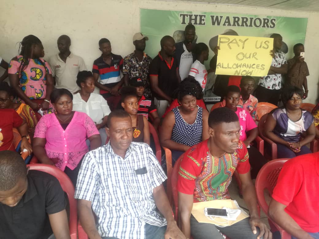 Youth _ in Afforestation threaten demo over unpaid allowances