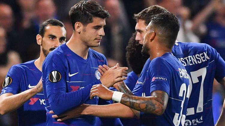 Chelsea 1-0 MOL Vidi: Alvaro Morata volley secures unconvincing win