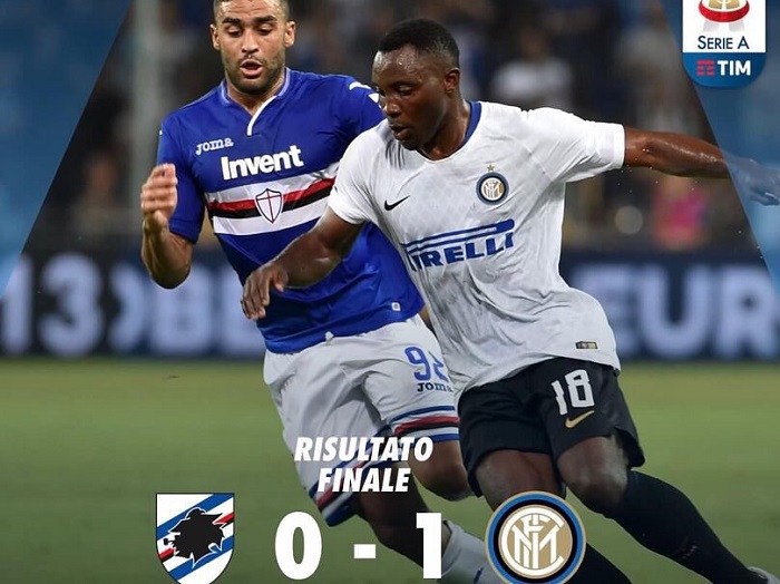 Kwadwo Asamoah hails Inter Milan's team spirit in win over Sampdoria