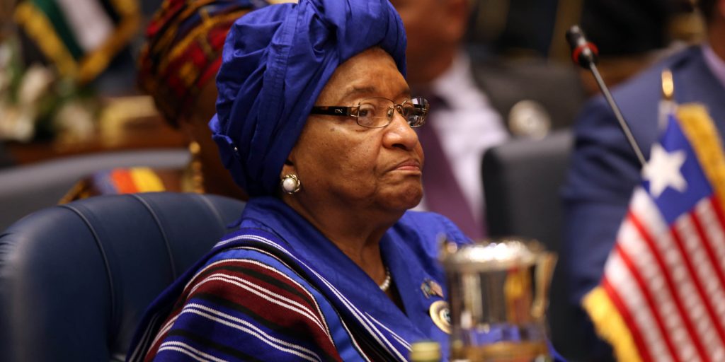 Former President Ellen Johnson Sirleaf 