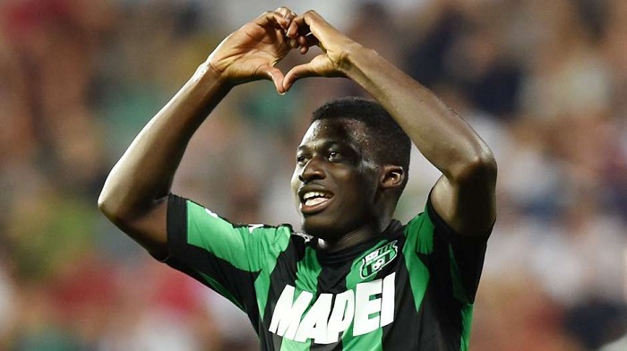 Alfred Duncan happy with consistent form Sassuolo