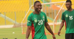 Kwadwo Asamoah excited with Black Stars return
