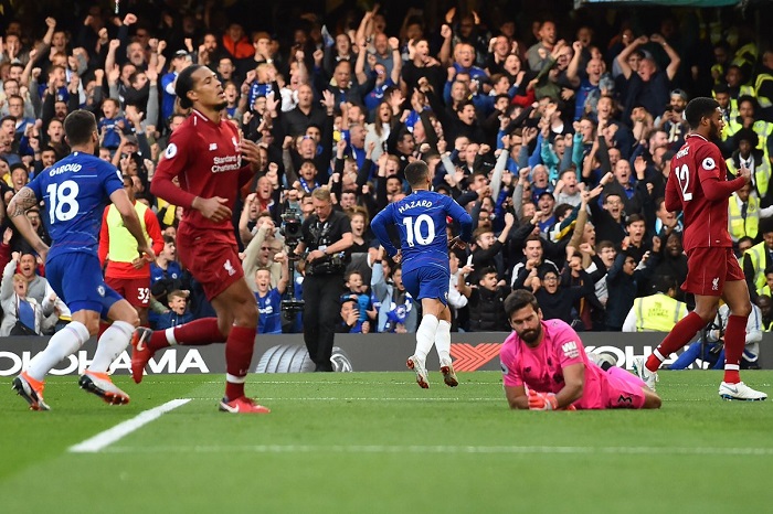 Chelsea end Liverpool's '100' perfect record