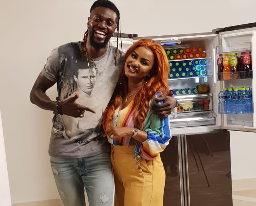 Adebayor partner with Nana Ama Mcbrown on new hisense ad