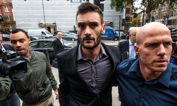 Hugo Lloris fined and banned for being more than twice over drink-drive limit