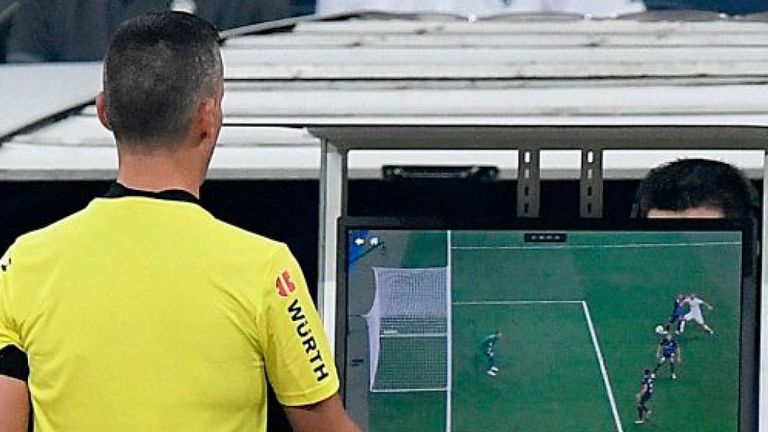 VAR is already in use in La Liga and other leagues around Europe 