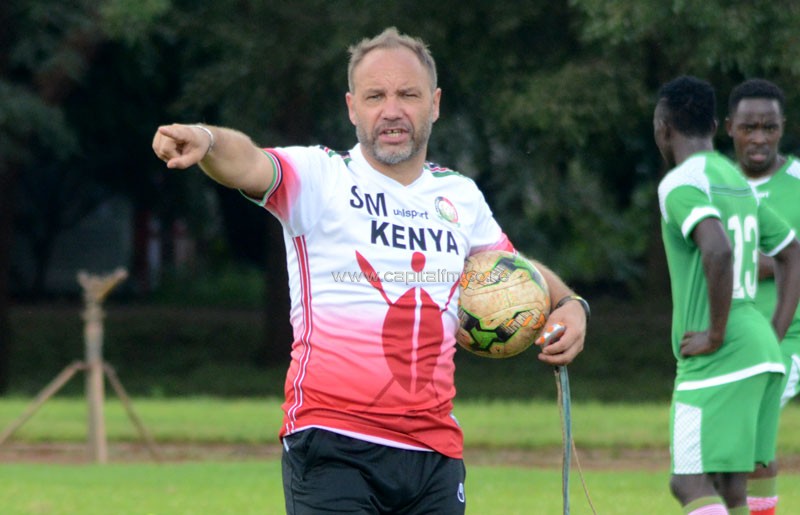 Kenya Coach Sebastien Migne