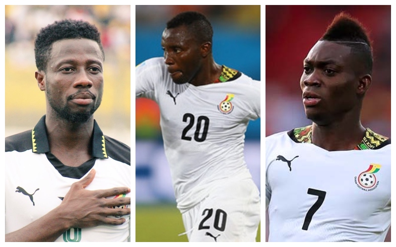 Kwadwo Asamoah, Atsu, Ofori join Black Stars camp in Ethiopia