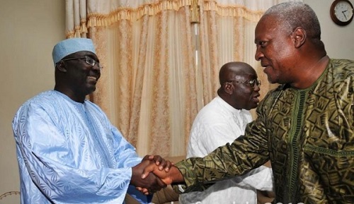 Dr Bawumia and former President Mahama