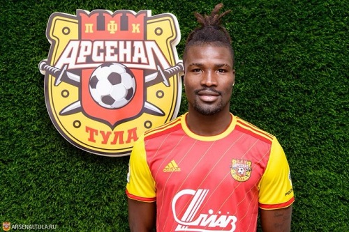 Kadri Mohammed: Arsenal Tula midfielder named in Russian Premier League Team of the Month 