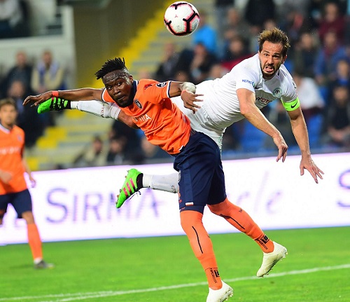 PHOTOS: Ghanaian defender Attamah Larweh puts up a splendid performance in Başakşehir win over Konyaspor