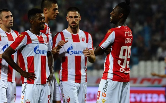 Richmond Boakye Yiadom bags brace as Red Star Belgrade demolish Proleter