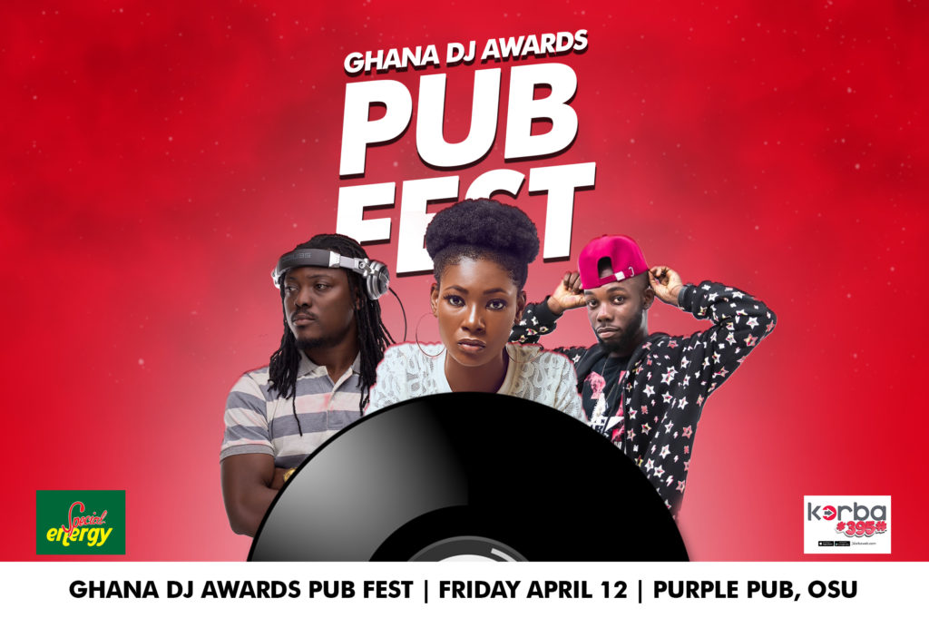 Ghana DJ Awards: Pub Fest to hit Purple Pub this Friday