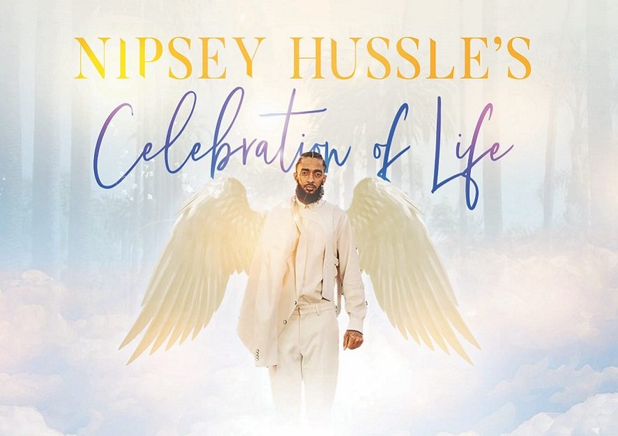 Nipsey Hussle’s funeral at the Staples Center in LA