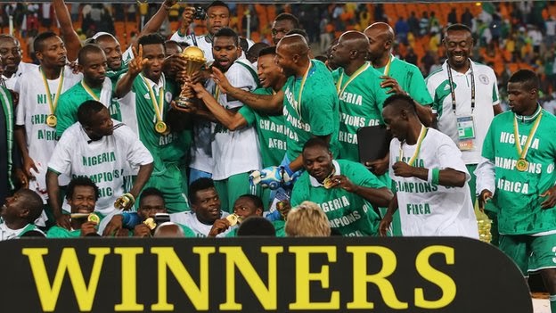 Nigeria football national team, 2013 AFCON Champions