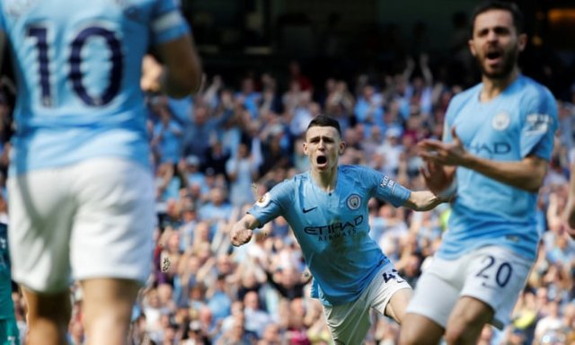 EPL: Man City hold on against Tottenham to go top