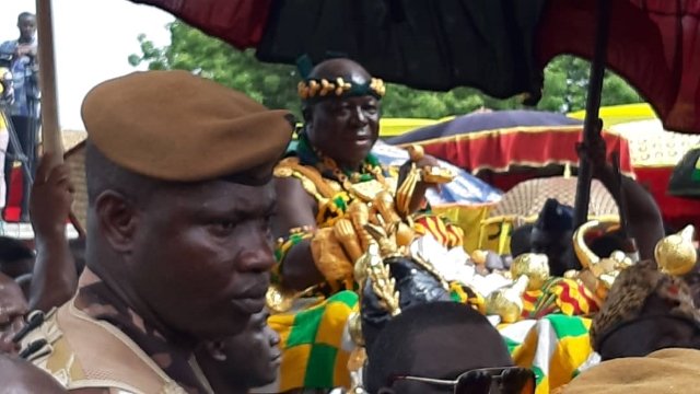 PHOTOS: Otumfuo marks 20th anniversary with Akwasidaekese