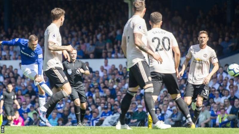 EPL: Everton crucify Man United on resurrection day