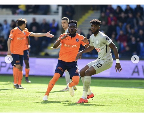 PHOTOS: Attamah impresses despite Başakşehir draw with Rizespor 