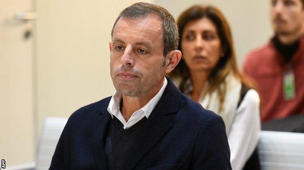 Ex-Barcelona president Sandro Rosell is acquitted of money laundering