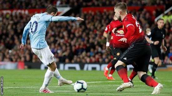 EPL: Man City return to top with derby win over Man United