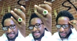 “Change your African mentality, my ring is not occult” - Sonnie Badu