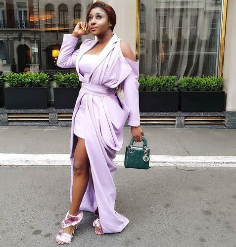 'Keep your horrible opinion to yourself' - Ini Edo blasts a fan