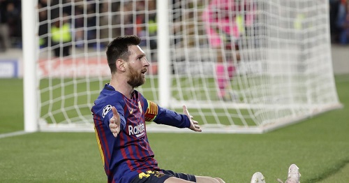 UCL Semis: Messi makes Liverpool work on May Day as Barca win 3-0