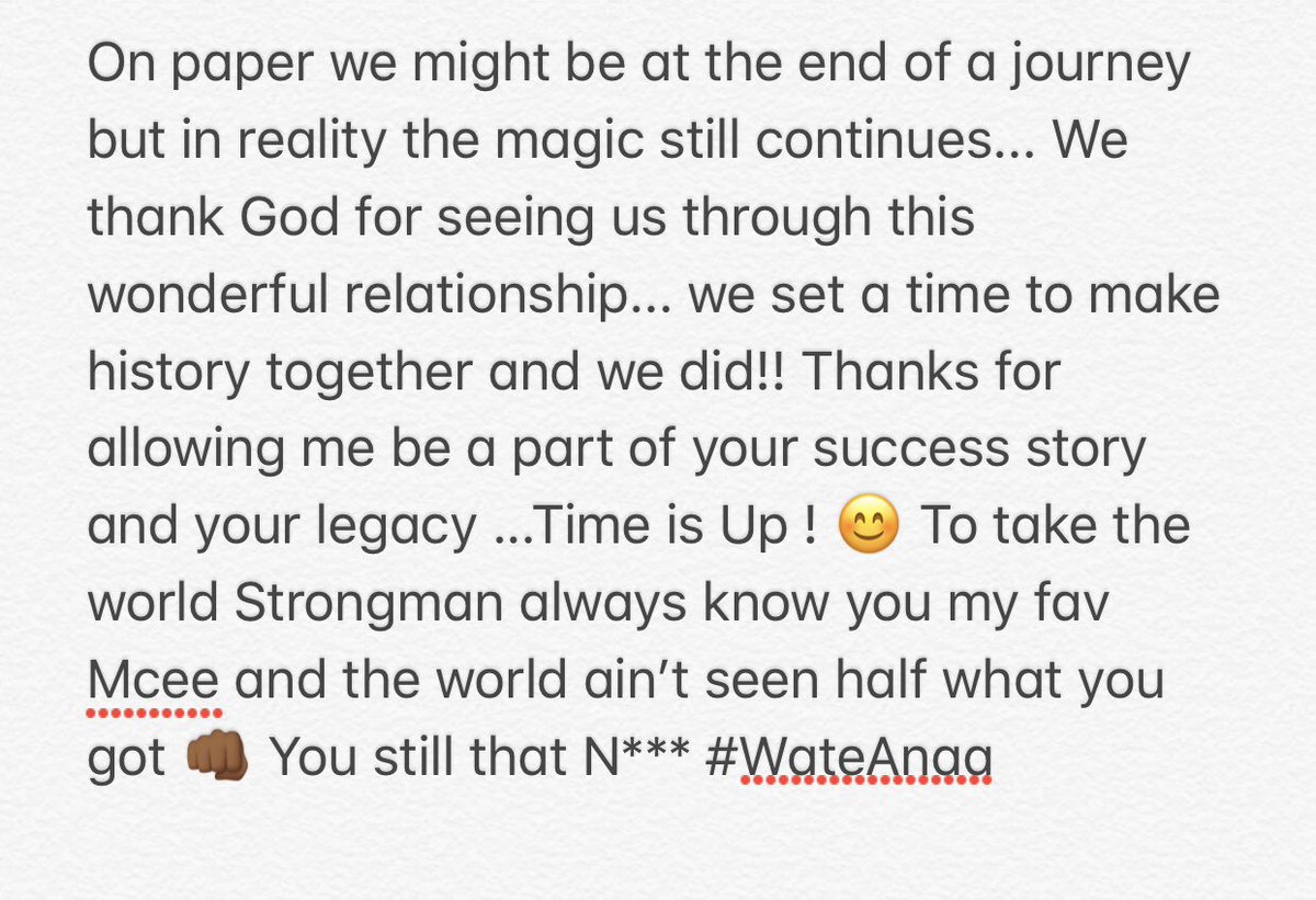 Sarkodie part ways with Strongman