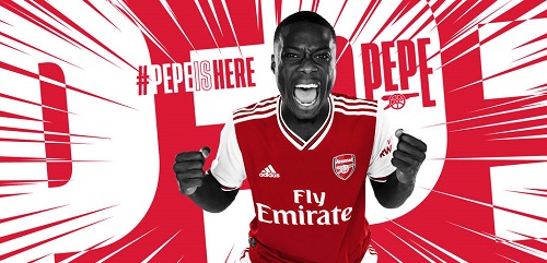 Arsenal announce Nicolas Pepe signing