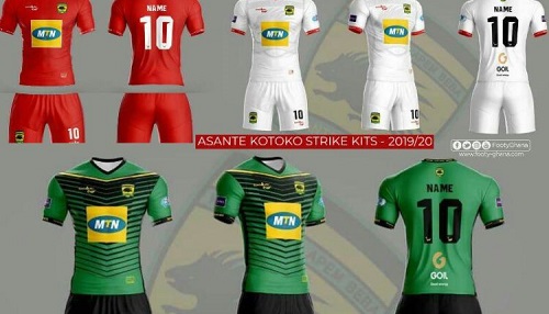 kumasi asante kotoko new jersey